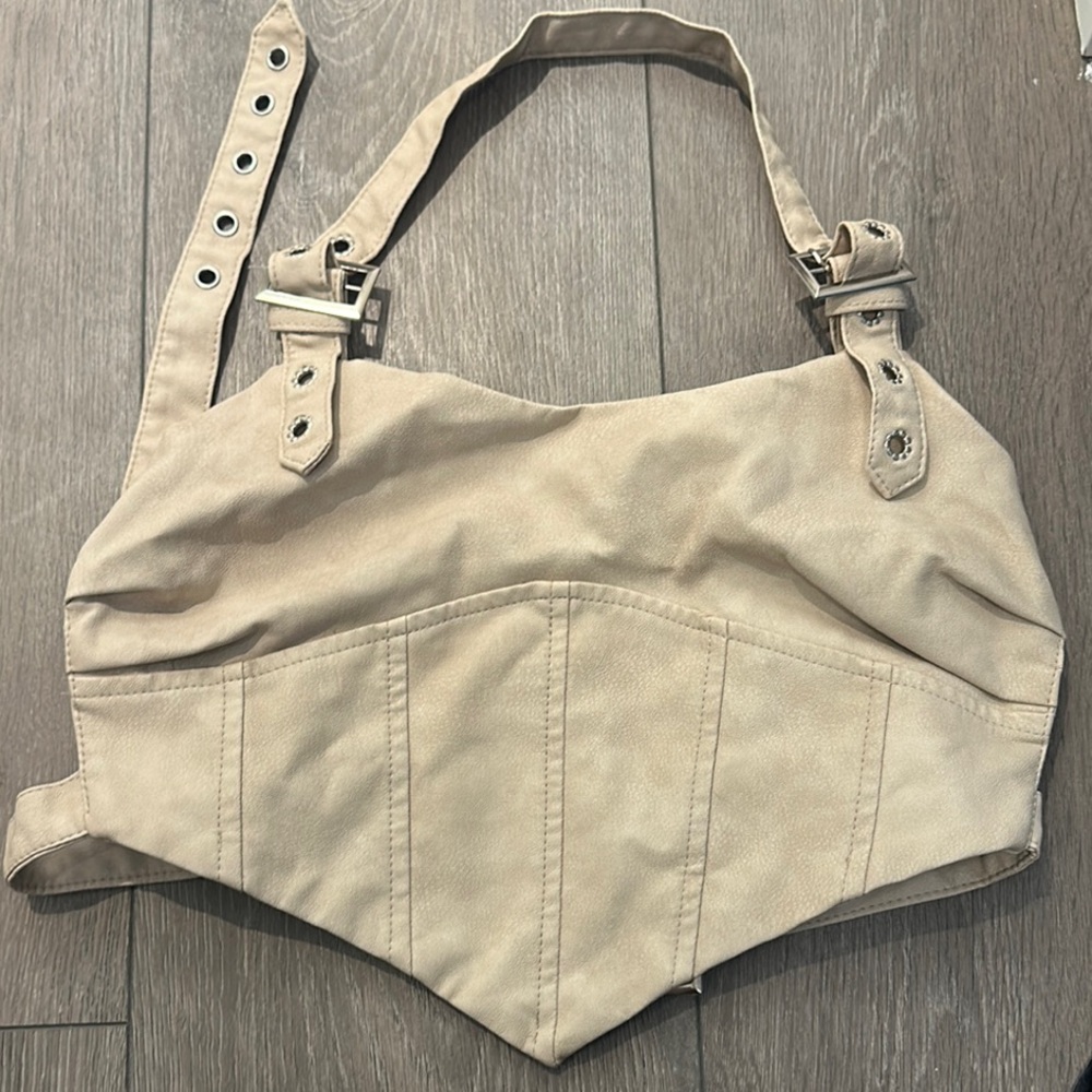 Stylish Cream Women's Top